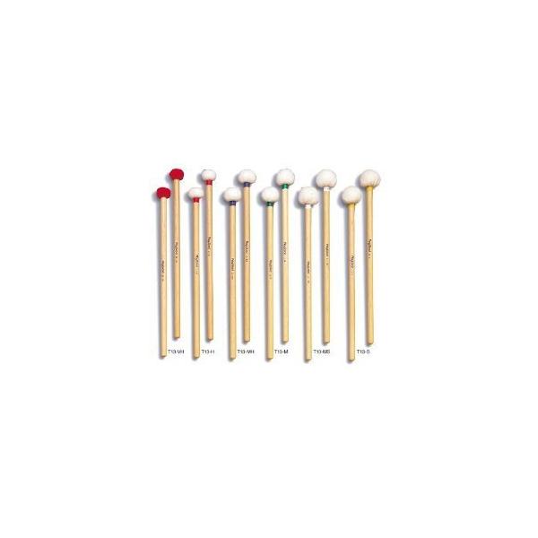 【ご購入後の当店からの連絡はご登録のメールアドレスに通知いたします。必ずご確認ください】【商品概要】プレイウッドのティンパニマレットスタンダードシリーズ（ウッド芯）芯＝R付きウッド：抜けの良いクリアーなサウンドが特徴柄＝ラーミン材(φ12、...