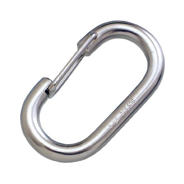 ステンレス金具 O型フック 線径6mm 全長52mm 使用荷重30kgf