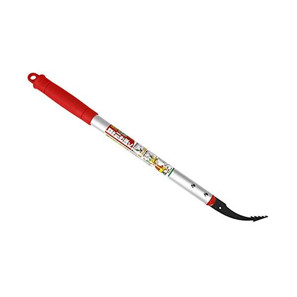 【ご購入後の当店からの連絡はご登録のメールアドレスに通知いたします。必ずご確認ください】【商品概要】特徴:ガーデンチェアーに座った状態でぴったりの長さ仕様:アルミ柄刃先:ハードクロームメッキ仕上刃部:刃物鋼パイプ部:アルミ【商品説明】ガーデ...