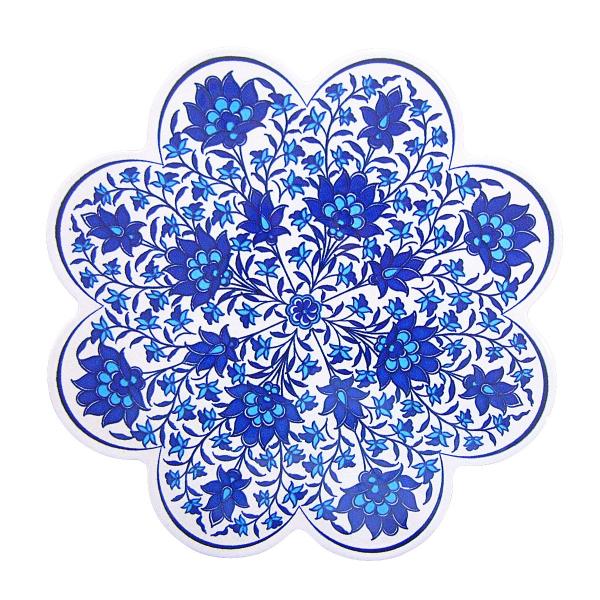 【ご購入後の当店からの連絡はご登録のメールアドレスに通知いたします。必ずご確認ください】【商品概要】サイズ:約φ18.5cm×1.1cm (陶器0.8cm、EVA樹脂0.3cm)重量:約355g材質:陶器、EVA樹脂原産国:トルコ【商品説明...