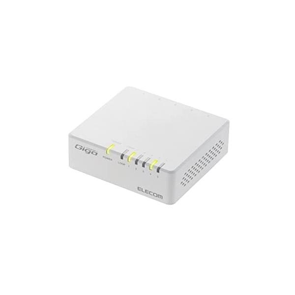 スイッチングハブ 5ポート ギガビット プラスチック 電源外付けモデル 壁掛け可能 省電力 EU RoHS指令準拠 ブラック Amazon | スイッチングハブ 5ポート ギガビット プラスチック