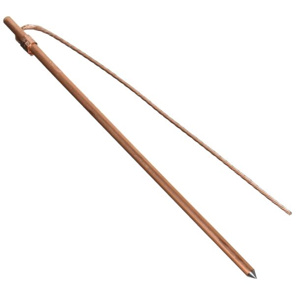 日動電工 丸形アース棒 7×300 銅被覆厚0.3mm B1