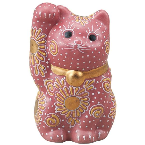 九谷焼　招き猫　黄色　ピンク　2匹　美品 九谷焼 招き猫 黄色 ピンク 2匹 美品 九谷焼 招き猫 黄色 ピンク 2匹