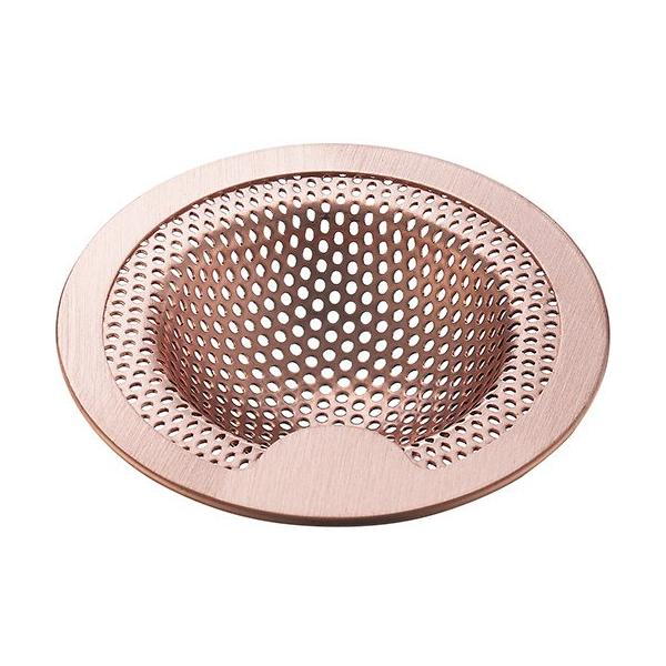 【ご購入後の当店からの連絡はご登録のメールアドレスに通知いたします。必ずご確認ください】【商品概要】洗面器の排水口に使用するゴミ受けです。銅の抗菌作用でヌメリ・臭いを減らします。ゴミが引っかかりにくいパンチング穴加工なのでお手入れ簡単です。...