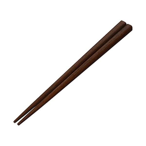 食洗機対応 先角木箸 鉄木 18.0cm 2膳組 AM-MJ044
