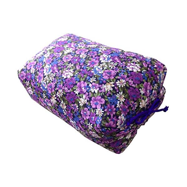 【ご購入後の当店からの連絡はご登録のメールアドレスに通知いたします。必ずご確認ください】サイズ:17×12×10材質:表生地/綿、中材/北海道産そば殻、(ラベンダーポプリ10g) 、ヒモ/江戸打紐生産国:日本(北海道)