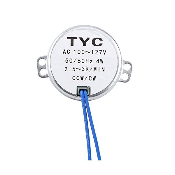 【ご購入後の当店からの連絡はご登録のメールアドレスに通知いたします。必ずご確認ください】【商品概要】回転方向:時計回り(右回り)、反時計回り(左回り)回転速度:2.5〜3rpm常用トルク(N・m):0.80(kg・cm)定格入力:4W適合周...