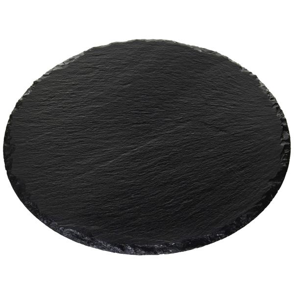 【ご購入後の当店からの連絡はご登録のメールアドレスに通知いたします。必ずご確認ください】【商品概要】サイズ:直径25cm×H0.7cm材 質:天然石(スレートボード)製造国:中国製表面は油汚れ防止用にコーティング加工、裏面はテーブル傷つき防...