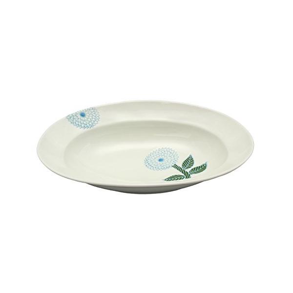波佐見焼 勲山窯 色彩ダリア 楕円鉢 (中) 青 14-03614-0 | JChere
