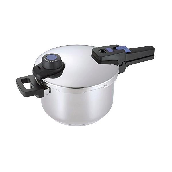 パール金属 プレミアムクイックエコ 3層底切り替え式圧力鍋