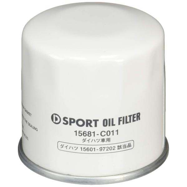 D-SPORT(ディースポーツ) ハイパフォーマンスオイルフィルター Type2 【ダイハツ車汎用/エンジン型式:EF、EJ、KF、JB、JC】 15