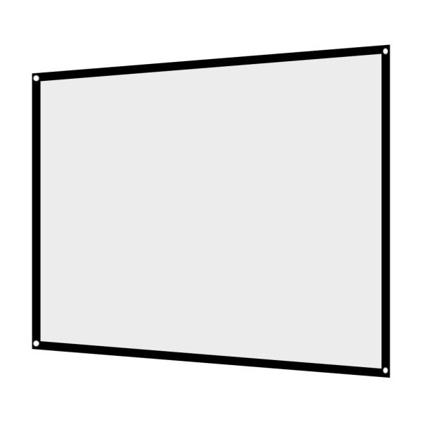 プロジェクター スクリーン 4:3 100インチ ポータブル 折り目がない