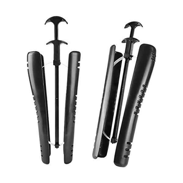 【ご購入後の当店からの連絡はご登録のメールアドレスに通知いたします。必ずご確認ください】【商品概要】メイン素材: プラスチック表地: プラスチックサイズ：全長41cmロングブーツの型崩れ防止に最適です。セット:1足分(2本組)【商品説明】ブ...