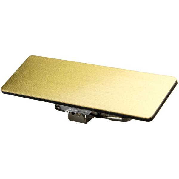 【ご購入後の当店からの連絡はご登録のメールアドレスに通知いたします。必ずご確認ください】【商品概要】本体サイズ:約6×2×2cm材質:真鍮・アクリル原産国:日本【商品説明】説明真鍮製のネームラベル用名札【商品詳細】ブランド：東和マーク(To...