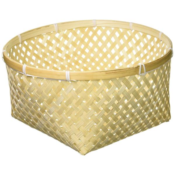 【ご購入後の当店からの連絡はご登録のメールアドレスに通知いたします。必ずご確認ください】【商品概要】サイズ：30X30X15ｃm素材：竹生産国：ベトナム【商品説明】説明天然素材の竹製バスケット。手造り天然素材のため、サイズ・色など若干の違い...