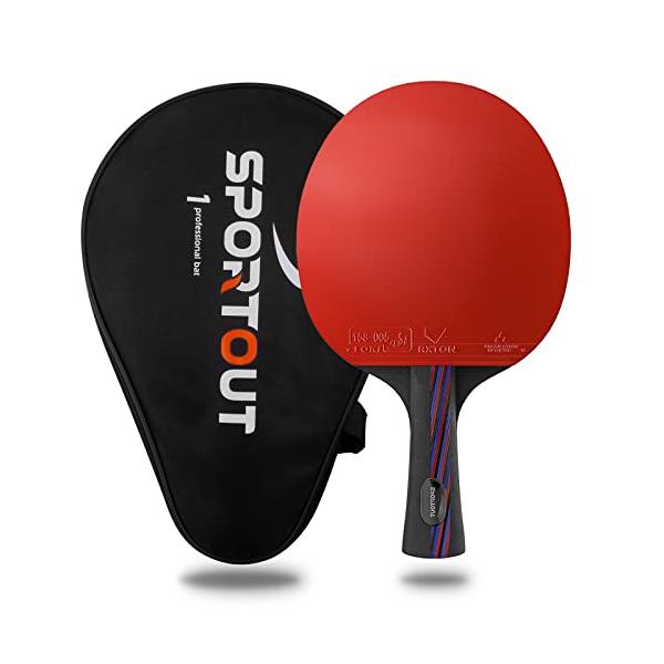 【ご購入後の当店からの連絡はご登録のメールアドレスに通知いたします。必ずご確認ください】【商品概要】★スキルを磨く:プロの卓球パドルは、基本的なストロークを学び、ボールコントロールを完璧にします。このパフォーマンスレベルの卓球ラケットは、卓...