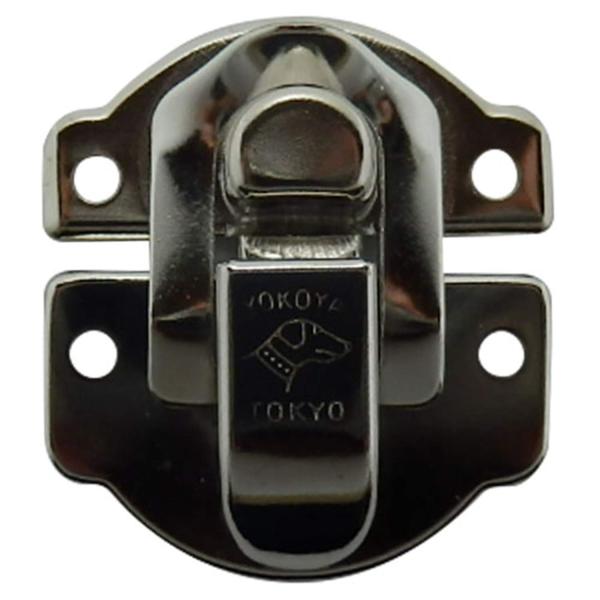 【ご購入後の当店からの連絡はご登録のメールアドレスに通知いたします。必ずご確認ください】【商品概要】本体穴径:2mm受座穴径:2mm入数:1パック/1個入り仕上:ニッケルメッキ材質:鉄【商品説明】説明小さなパッチン錠(釘固定タイプ)【用途】...