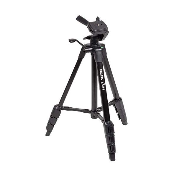 SLIK 三脚 U884 4段 大型レバーロック 23mmパイプ径 3ウェイ雲台 クイックシュー式 最大搭載荷重2kg 156308