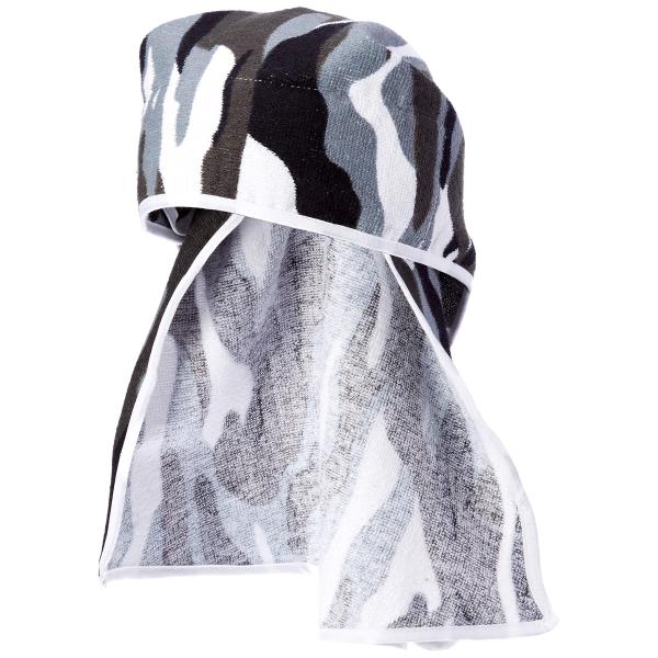 【ご購入後の当店からの連絡はご登録のメールアドレスに通知いたします。必ずご確認ください】【商品概要】SIZE:Free綿100％のタオルヘッドキャップ。タオル素材のため、汗を取り、吸水性抜群です。ひたい部分には２重汗取りパッドを装備。バンダ...