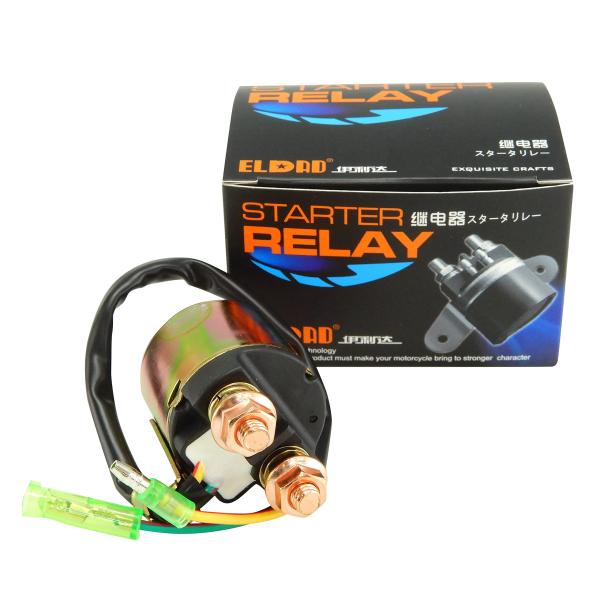 ELDAD スターターリレー 汎用 ゼファー ジェイド ホーネット CB400SF CBR250 CBR400 CBR400F 互換品