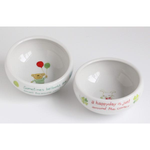 【ご購入後の当店からの連絡はご登録のメールアドレスに通知いたします。必ずご確認ください】【商品概要】サイズ:径9.5x高4cm材質:磁器生産国:日本フチが内側に丸まっているのですくいやすい2柄セット【商品説明】【商品詳細】ブランド：ポタリー...