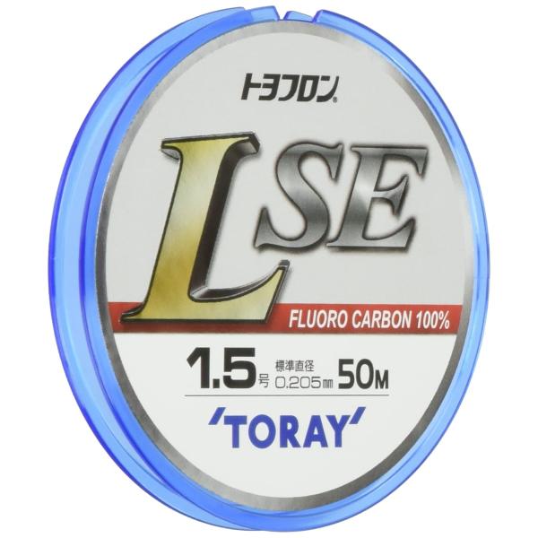 東レ(TORAY) ライン トヨフロン L-SE 1.5号 50m 透明