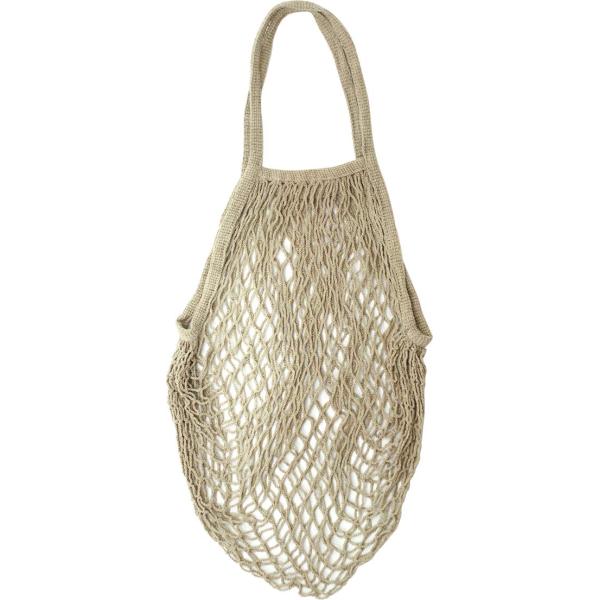 【ご購入後の当店からの連絡はご登録のメールアドレスに通知いたします。必ずご確認ください】【商品概要】サイズ:約H50cm素材:コットン生産国:中国フランス発祥のメッシュ式ショッピングバッグに新色が登場キッチンでストック食材をまとめたり、子ど...