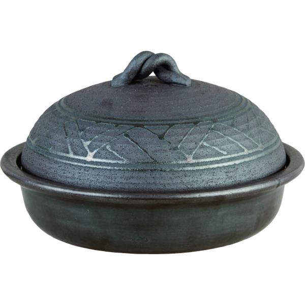 竜清窯 燻製鍋（Ｌ）