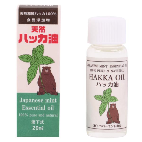 天然ハッカ油滴下式 20mL