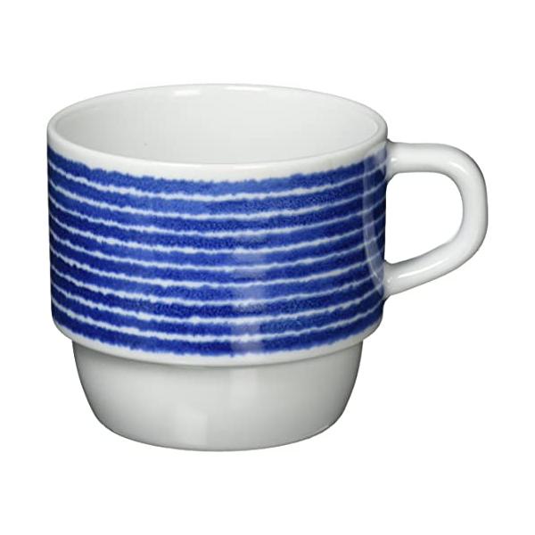 波佐見焼 indigo aidama スタッキング マグ 藍染駒筋 32545