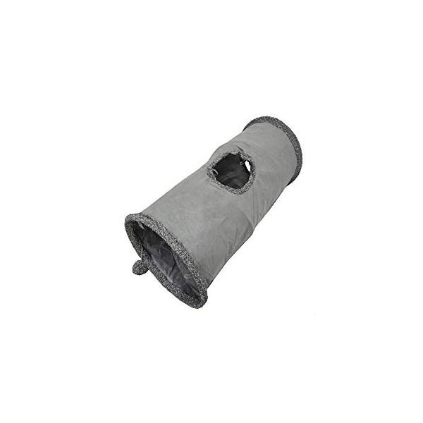 【ご購入後の当店からの連絡はご登録のメールアドレスに通知いたします。必ずご確認ください】【商品概要】【サイズ】グレー1穴タイプ　長さ67cm＊直径30cm　*30cm　重さｇ ◇長さ67CMのトンネルに1穴付きのキャットトンネルです。ねこ満...