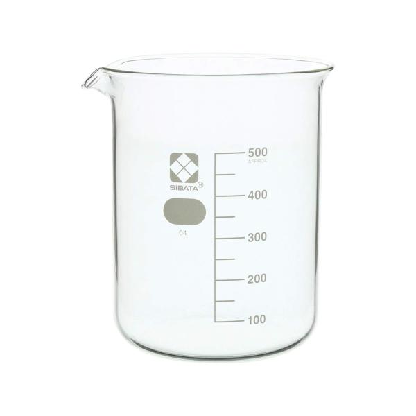 【ご購入後の当店からの連絡はご登録のメールアドレスに通知いたします。必ずご確認ください】【商品概要】容量：500mL外径×高さ：90×120mm材質:ほうけい酸ガラス【商品説明】【商品詳細】ブランド：Sibata商品種別：産業・研究開発用品...