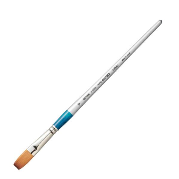 ホルベイン 水彩画筆 リセーブル 3100H フラット 12号 203128