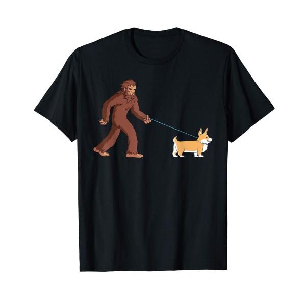ビッグフットウェルシュ・コーギー・ペンブローク犬 Tシャツ : Shining