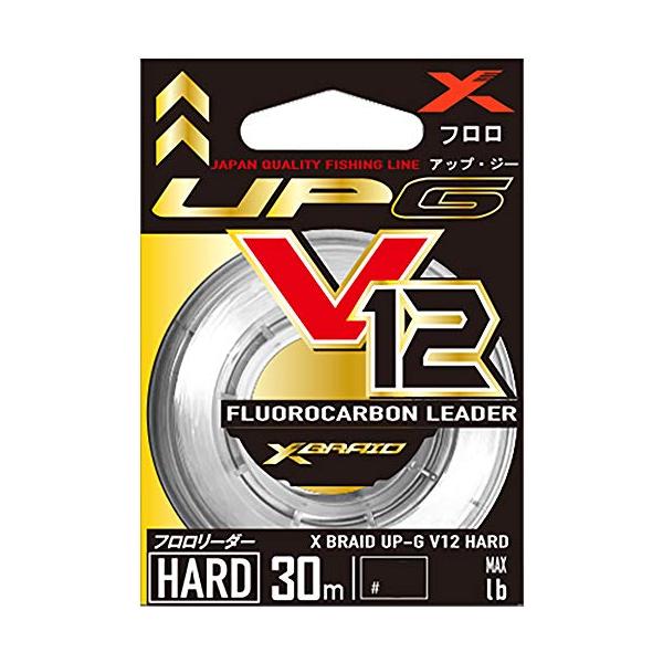 エックスブレイド(X-Braid) UP-Gリーダー V12 ハード 30m 6号 / 28LB
