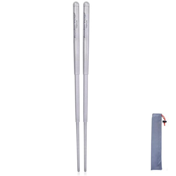 【ご購入後の当店からの連絡はご登録のメールアドレスに通知いたします。必ずご確認ください】【商品概要】素材：99.8％チタンサイズ：使用時（L）198 x（D）6.5 mm 、収納時（L）80 x（D）6.5 mm本体重量：約17gチタンは強...