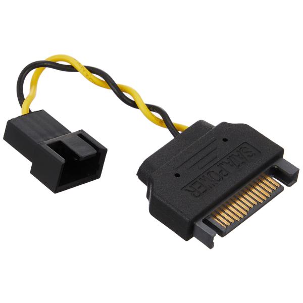 【ご購入後の当店からの連絡はご登録のメールアドレスに通知いたします。必ずご確認ください】【商品概要】電源ユニット側: シリアルATA電源 (15ピン) オスファン側: PWM 4ピン オスケーブル長: 5cmRoHS指令準拠 (10物質)【...