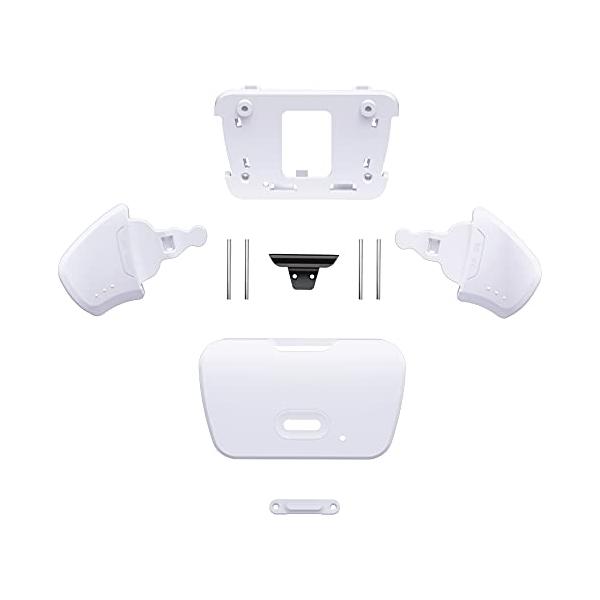 【ご購入後の当店からの連絡はご登録のメールアドレスに通知いたします。必ずご確認ください】【商品概要】人間工学に基づいた交換用の背面二つのボタンは、ps5コントローラーに対応用eXtremerateライズリマップキットに特別に設計されています...