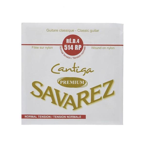 他サイト： SAVAREZ サバレス クラシックギター弦 カンティーガプレミアム ノーマルテンション4弦 514RPの商品画像