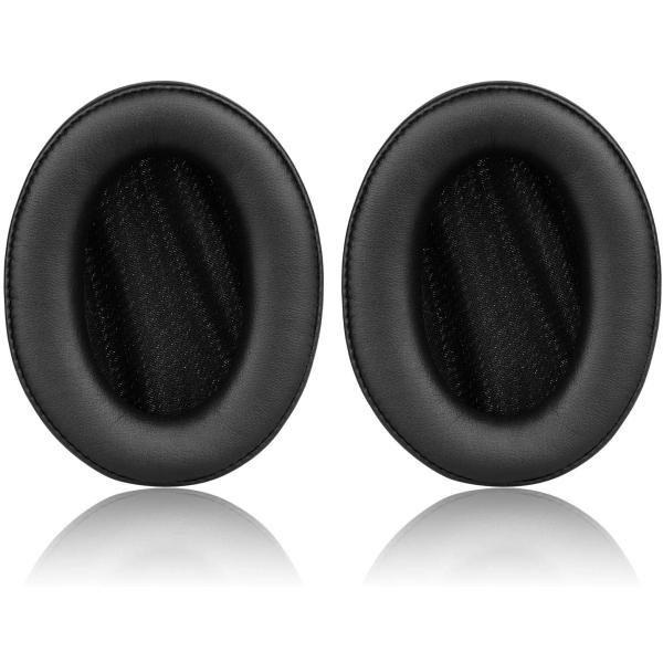 Anspik AH-D1100 イヤーパッド - Anspik 交換用イヤクッションパッド タンパク質革とメモリーフォーム付き Denon AH D1