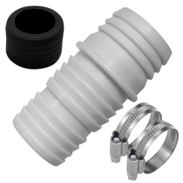 【ご購入後の当店からの連絡はご登録のメールアドレスに通知いたします。必ずご確認ください】【商品概要】ホース変換ジョイント、内径φ20mm~30mmジョイントホース。用途:内径φ20mm~30mm口径ホースと20mm・30mmホースをつなぐコ...