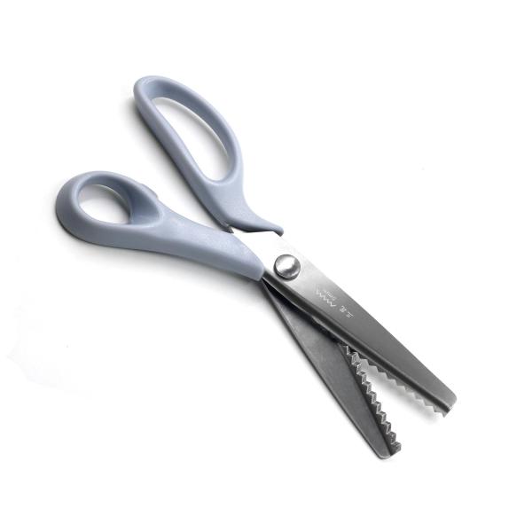 他サイト： 三花 ピンキングはさみ 215ｍｍ 軽量設計 握りやすい クラフトはさみ 三角ギザギザ 5ｍｍ 紙 布 手芸用 ラッピング用の商品画像