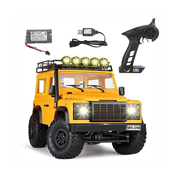 ラジコンカー ラジコン クローラー オフロード RCカー 2.4GHz 4WD 1/12