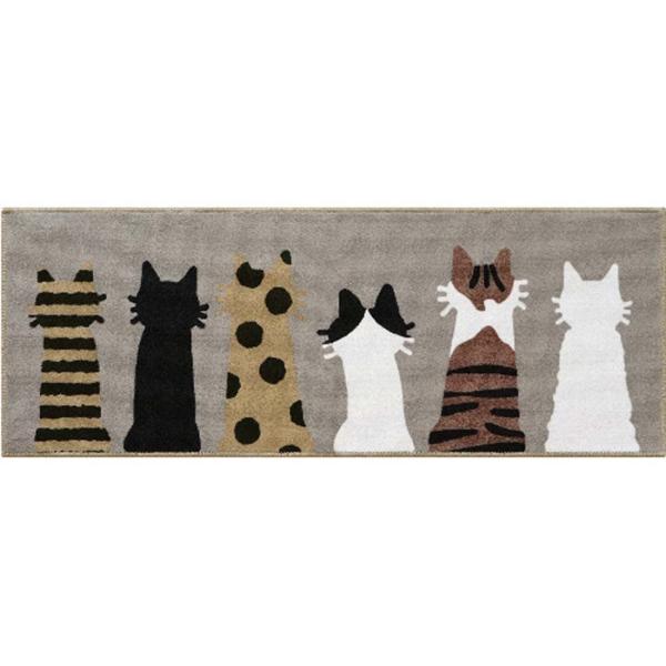 【ご購入後の当店からの連絡はご登録のメールアドレスに通知いたします。必ずご確認ください】【商品概要】パイル部がフラットで掃除機がかけやすく、引き出しに引っ掛かりにくいのが特長のキッチンマットです。【商品説明】【商品詳細】ブランド：オカトー(...