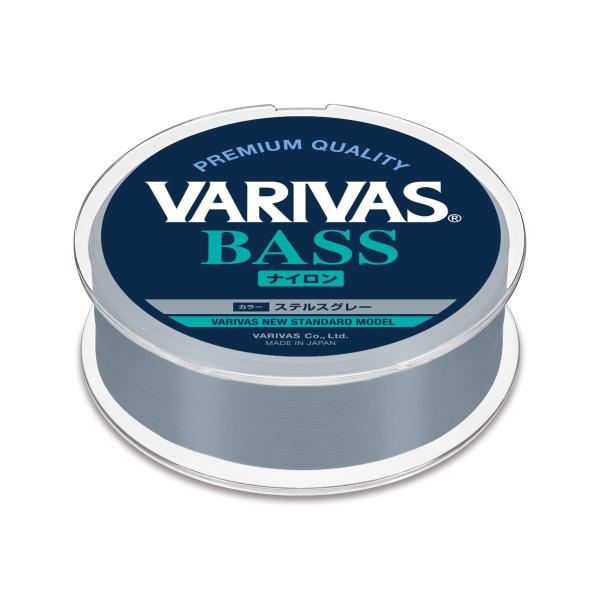 バリバス(VARIVAS) VARIVAS バス ナイロン 150m ステルスグレー 8LB