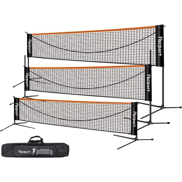 FBSPORT バドミントンネット (3段式) 屋外 ポータブル