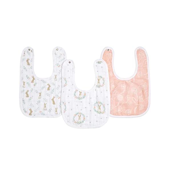 【ご購入後の当店からの連絡はご登録のメールアドレスに通知いたします。必ずご確認ください】【商品概要】aden + anais essentials (エイデンアンドアネイ エッセンシャルズ)で大人気のスナップビブです。エイデンアンドアネイエ...