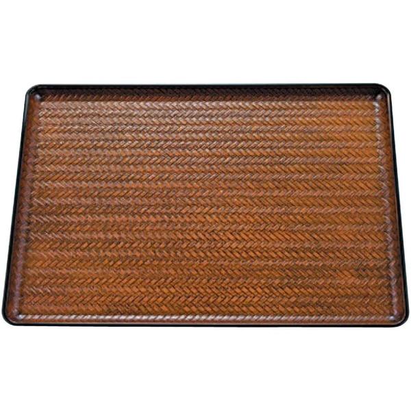 【ご購入後の当店からの連絡はご登録のメールアドレスに通知いたします。必ずご確認ください】【商品概要】サイズ:39.4x31.0x2.0cm素材・材質:ＡＢＳ生産国：日本和モダンな漆器のお盆は食卓を落ち着いた雰囲気に演出してくれます。職人が一...