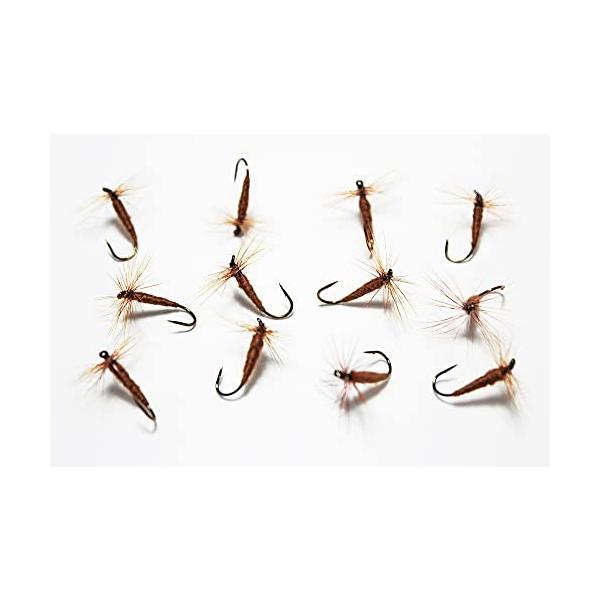 【ご購入後の当店からの連絡はご登録のメールアドレスに通知いたします。必ずご確認ください】【商品概要】日本古来の伝統釣法テンカラの普通毛鉤です。ミノ毛は雄鶏の羽根、胴にはスーパーファインダブを使用。ハイカーボンスチールワイヤーを化学研磨した日...