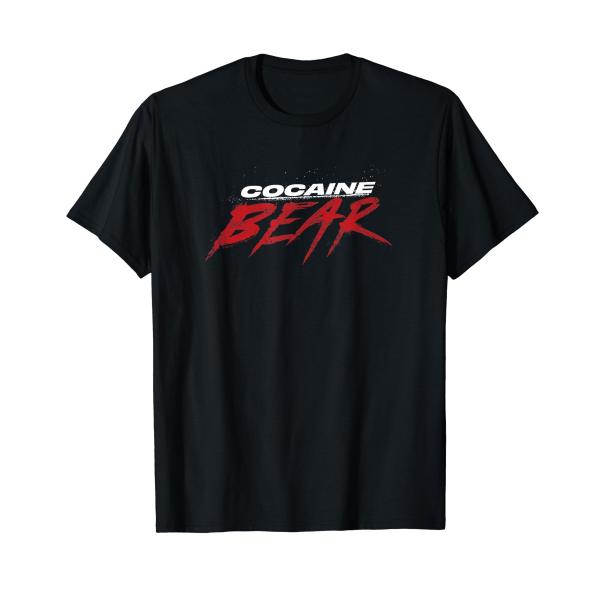 コカインベアの映画ロゴ。 Tシャツ